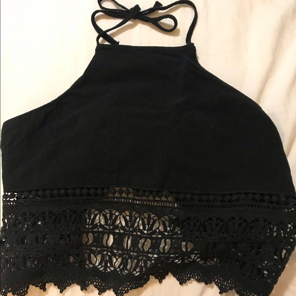 Backless Crop Top